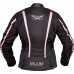 Plus Racing KATY női motoros kabát fekete-rózsaszín